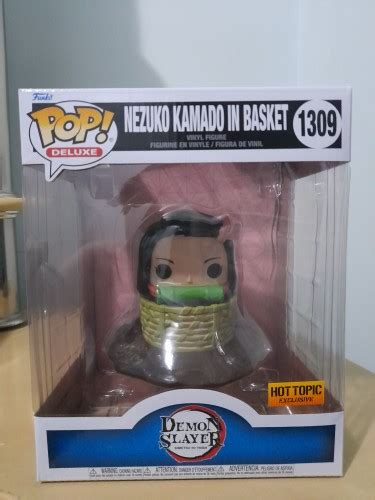 Funko Pop Nezuko Kamado In Basket Hot Topic Exclusive Demon Slayer 1309