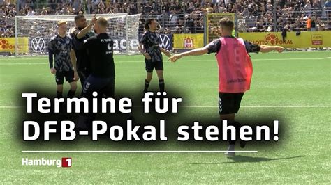 DFB Pokal Deutscher Fußball Bund terminiert erste Hauptrunde YouTube