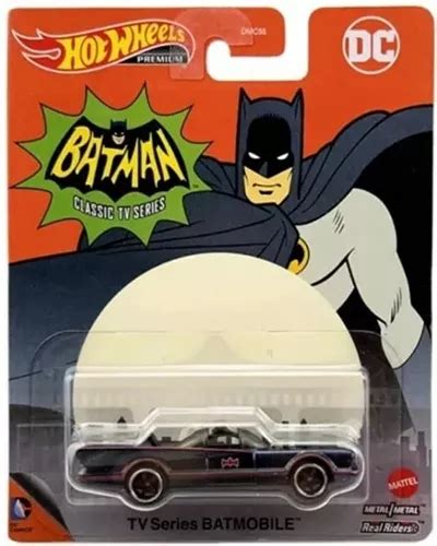 Hot Wheels Premium Batman Tv Series Batmobile Sellado Meses Sin Inter S