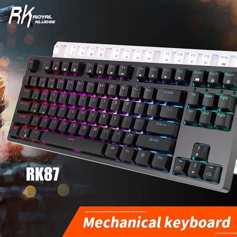 Rk Royal Kludge Rk Hot Swappable Backlit Rgb Tkl Teclado