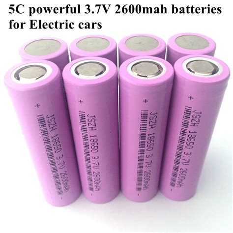 Aliexpress Buy 8pcs Lot 5C Powerful 2600mAh 18650 Lithium Battery