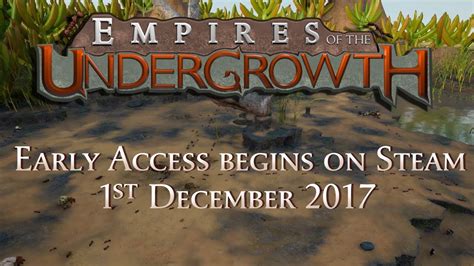 Empires Of The Undergrowth Early Access Trailer YouTube