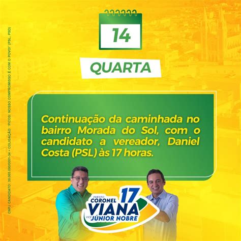 Agenda Dos Candidatos A Prefeito Nesta Quarta Graus O Maior