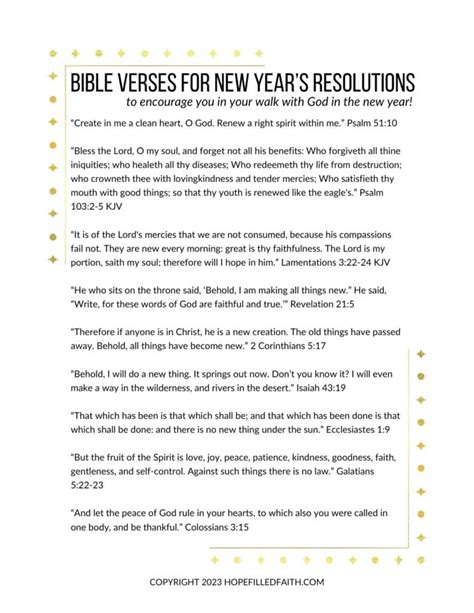 17 Encouraging Bible Verses For New Year's Resolutions