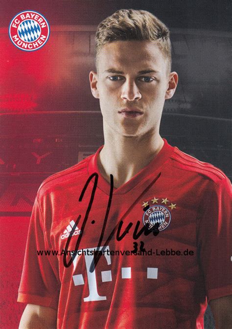 Autogramm Joshua Kimmich 1995 Rottweil DFB FC Bayern Mü