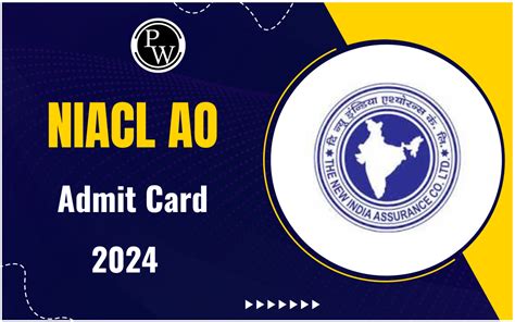 Niacl Ao Mains Admit Card 2024 Out Download Phase 2 Call Letter