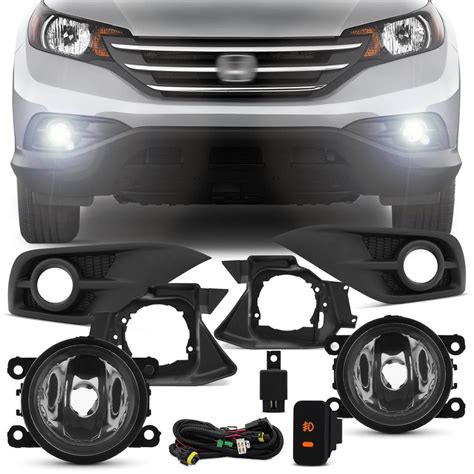 Kit Farol Milha Honda Crv 2012 2013 2014 2015 Auxiliar Neblina