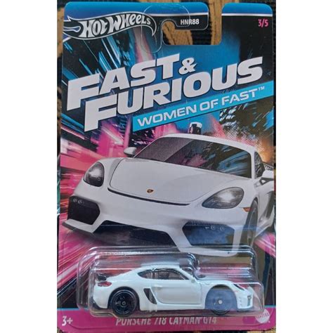 Jual Hot Wheels Fast Furious Porche Cayman Gt Woman Of Fast Shopee Indonesia