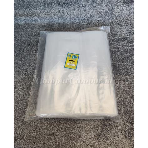 Jual Plastik Ziplock Bening 30x40 Plastik Packing Baju Sepatu Plastik