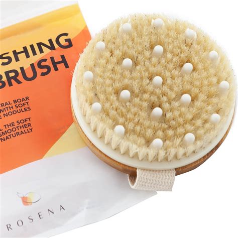 Dry Brushing Body Brush Best For Exfoliating Dry Skin Lymphatic