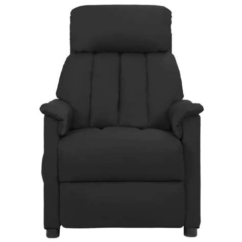 WXS Fauteuils électriques Fauteuil de massage inclinable Noir