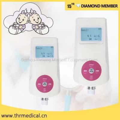 Handheld Infant Bilirubin Transcutaneous Jaundice Detector Neonatal