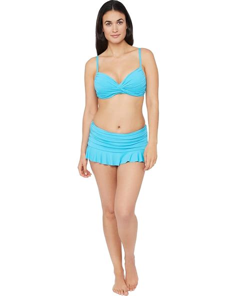 Women S La Blanca Island Goddess Twist Front Bra Bikini Swimsuit Top Pm