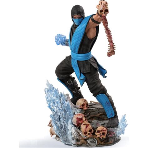 Figura Iron Studios Mortal Kombat Sub Zero Art Scale 1 10