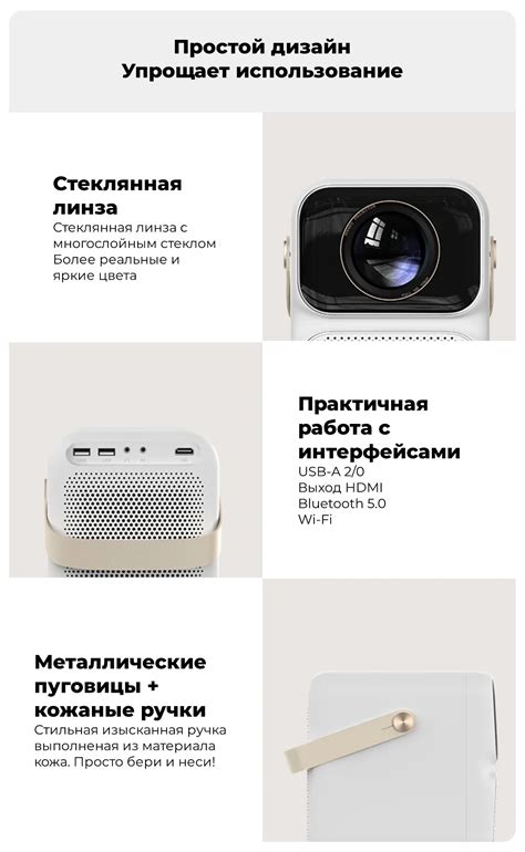 Купить белый проектор XiaoMi Wanbo Projector T6 MAX в городе Краснодар