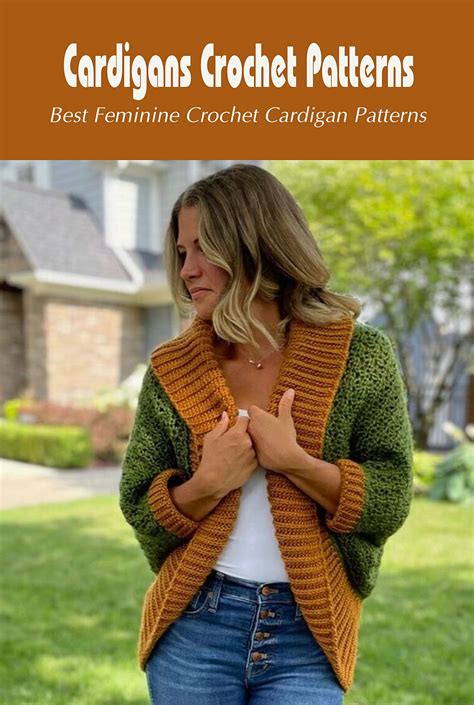 Cardigans Crochet Patterns Best Feminine Crochet Cardigan Patterns