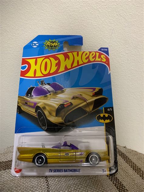 Hot Wheels Batmobile TV Series Gold Hobbies Toys Toys Games On Carousell