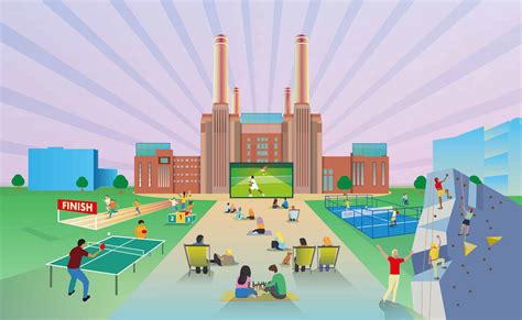 The Battersea Games 2024 Battersea Power Station