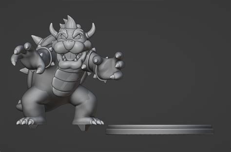 3D file Bowser 🐢・Template to download and 3D print・Cults