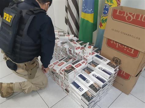 Homem Detido Quase Ma Os De Cigarros Contrabandeados Na Dutra