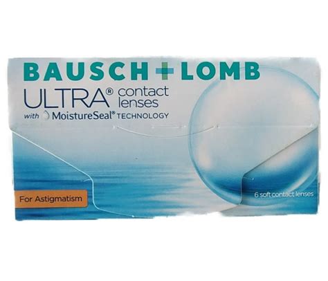 Bausch Lomb Ultra For Toric Astigmatism Contact Lenses 6 Pack