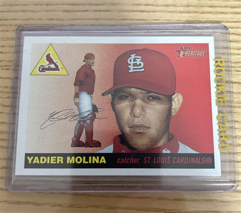 2004 Topps Heritage 355 Yadier Molina Rc For Sale Online Ebay