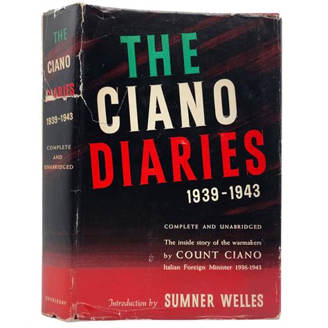 The Ciano Diaries 1936-1943 | Count Galeazzo Ciano, Hugh Gibson