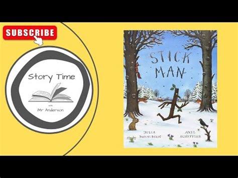stick man picture story book read aloud  kids julia donaldson