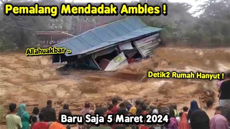 Jawa Tengah Semakin Berduka Detik Banjir Dahsyat Sapu Pemukiman