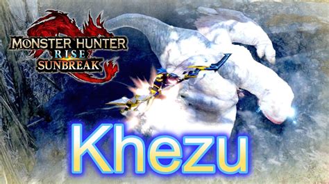 MHR PS5 Khezu Hunt SUNBREAK YouTube