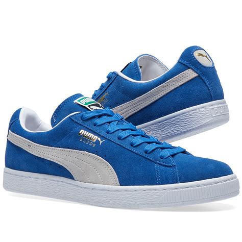 Puma Suede Classic + Olympian Blue & White | END. (Europe)