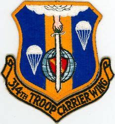 USAF 0311 0320 314th Troop Carrier Wing Medium And 314th Troop