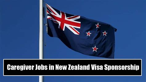 Caregiver Jobs In New Zealand With Visa Sponsorship