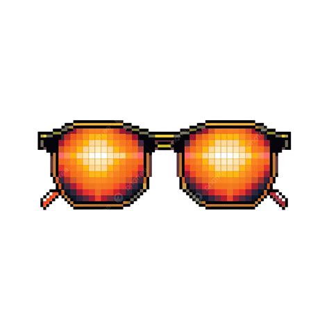 Pixel Art Sunglasses Png Vector Psd And Clipart With Transparent