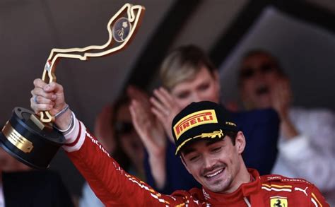 Charles Leclerc Vence Finalmente Gp Do M Naco De F Rna