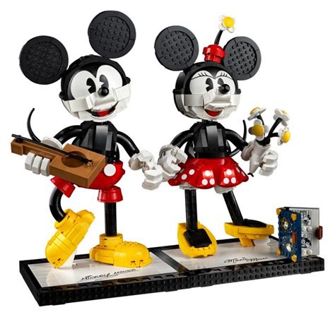 LEGO Disney 43179 Mickey and Minnie Mouse are 1,700-piece buildable ...