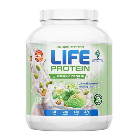 Купить Tree of Life Казеиновый протеин Life Whey Фисташковое мороженое ...