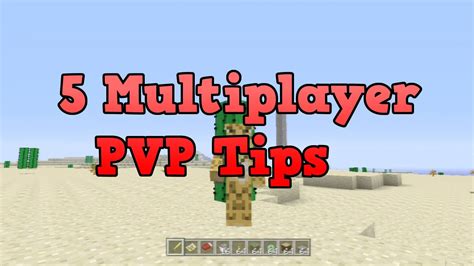 Minecraft Xbox 360 5 Multiplayer Pvp Tips Youtube