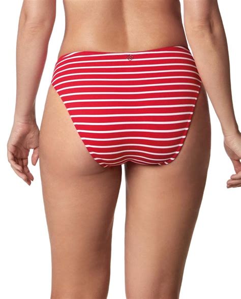 Braga bikini básica marine rojo Bikini Bikini