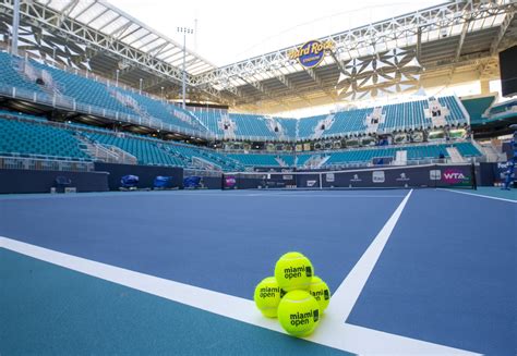 Miami Open — Laykold - Official Surface of the US Open.