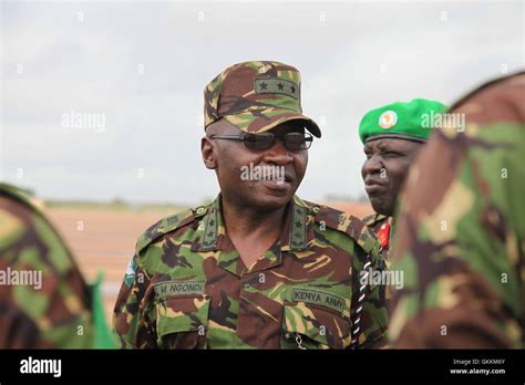 The Kenya Defence Forces Kdf Army Commander Lt General Leonard