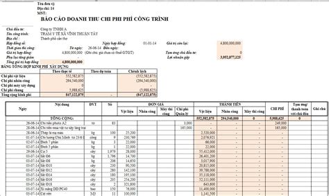 Review File Excel Qu N L C Ng Tr Nh X Y D Ng Update M I Nh T