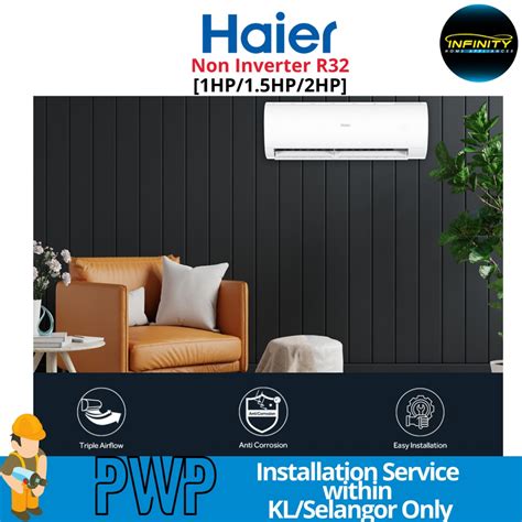 Haier Non Inverter Hp Hp Hp R Non Inverter Air Conditioner