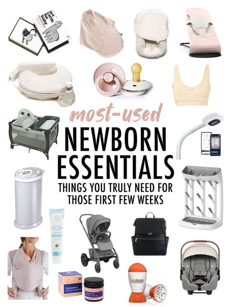 Most Used Newborn Essentials Newborn Essentials Baby Essentials