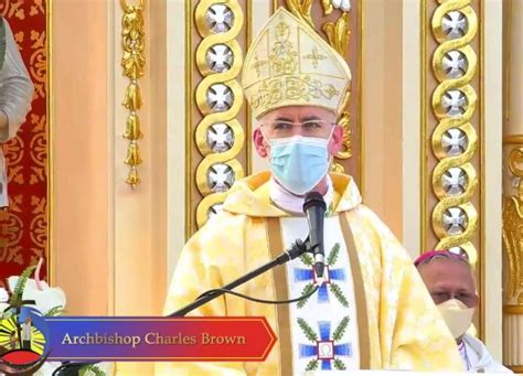 FULL TEXT Homily Of Papal Nuncio Archbishop Charles Brown 500th