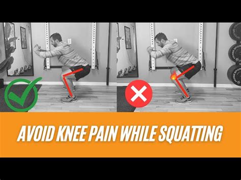 Knee Pain From Squats