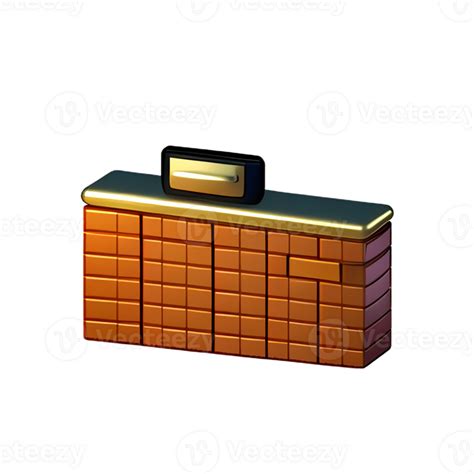 Brick 3d Rendering Icon Illustration 29170720 Png