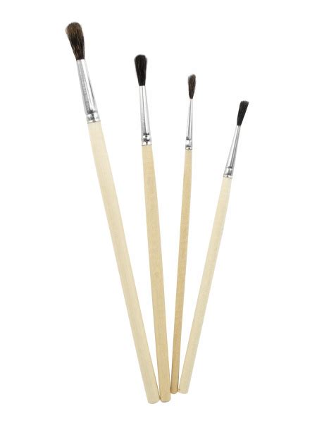 НИЛ Кисти кисточки для рисования школьные детские художественные набор ...