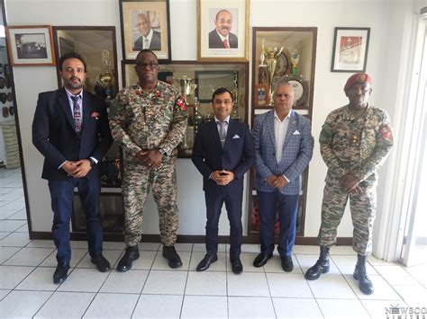 Antigua Barbuda Defence Force Strengthens Ties With India Indian