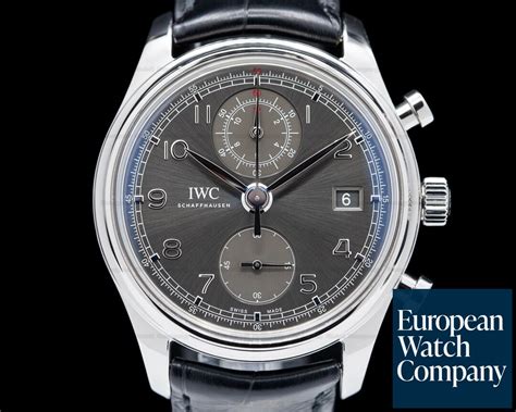 IWC IW390404 Portuguese Chronograph Classic SS Grey Dial 42818